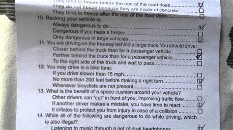 is the written test for driving hard|take drivers written test.